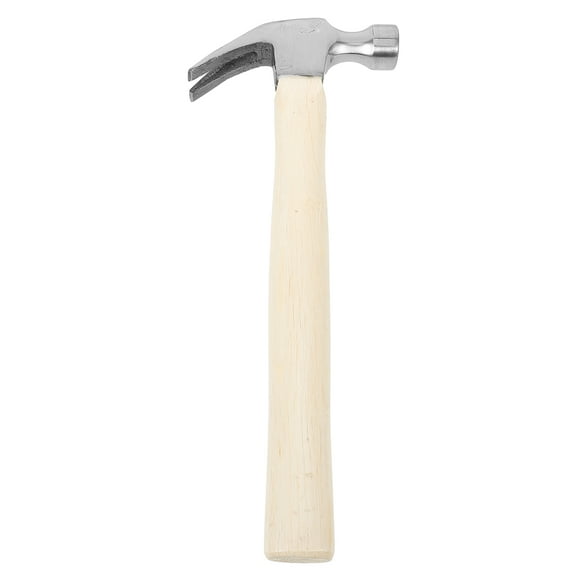 HOMEMAXS Durable Nonslip Claw Hammer with Ergonomic Handle for Home Use, Steel and Wood Construction, Multi Color