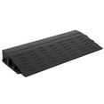 thumbnail image 2 of Rampa de umbral Rampa de plástico para silla de ruedas de 0,8 pulgadas de altura Robot aspirador Rampa de acera para puerta Entrada de baño interior y exterior Negro, 2 of 6