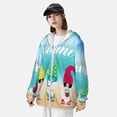 thumbnail image 3 of Balery Hello Summer Gnome 1 Sudadera ligera de manga larga con capucha y protección solar UPF 50+ para hombre y mujer, ideal para pesca y running-X-Large, 3 of 7