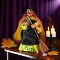 thumbnail image 4 of Figurines de Sorcière d'Halloween Tenant des Accessoires pour Décoration de Maison, 4 of 5