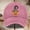 Hot Pink, variant on Hot Sales Under $5 Hot Pink Headwear Snapback Trucker GIJNRIUIUA Ladies' Hard Top Baseball Cap High Top Big Head Circumference Cap Solid Color Hat Black Color Small Cowboy Hat