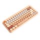 thumbnail image 5 of Teclado Bluetooth 308i Teclado inalámbrico de oficina para Android Naranja claro M, 5 of 9