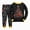 X106-Black, variant on NOLDARESToddler Christmas Pajamas Pjs Set Boys Girls 2pcs Nightwear Long Sleeve Sleepwear Sets Xmas Jammies X106-Blue