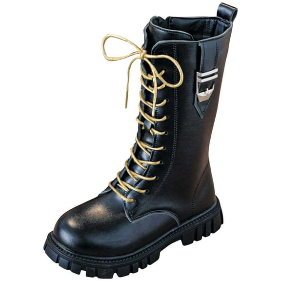 BOBOGOJP Girls Toddler Snow Boots Waterproof Slip Resistant Outdoor Winter Shoes(Toddler/Little Kids) Black for Size 3