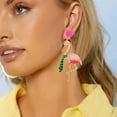 thumbnail image 4 of AEXTO Earrings Boho Earrings Flamingo Drop Dangle Earrings, 4 of 13