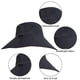 thumbnail image 3 of Sombrero de ala ancha para el sol para hombres y mujeres - Sombreros de playa para mujeres, 3 of 5