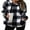 Black, variant on Christmas Womens Sherpa Pullover Fuzzy Fleece Oversized Warm Pullover Hoodies with Pockets Shermie