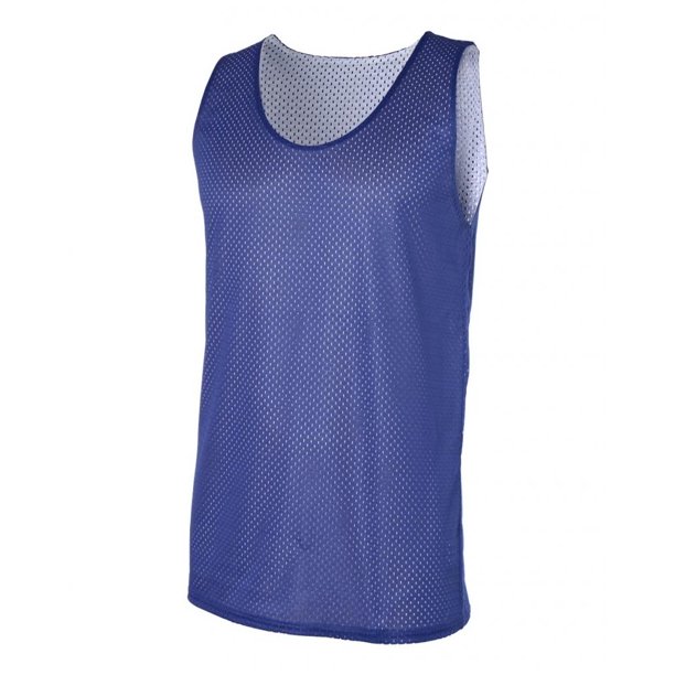 Badger - Tanque reversible de Mesh Pro - Royal / White - 2X-Large Badger Camiseta sin mangas