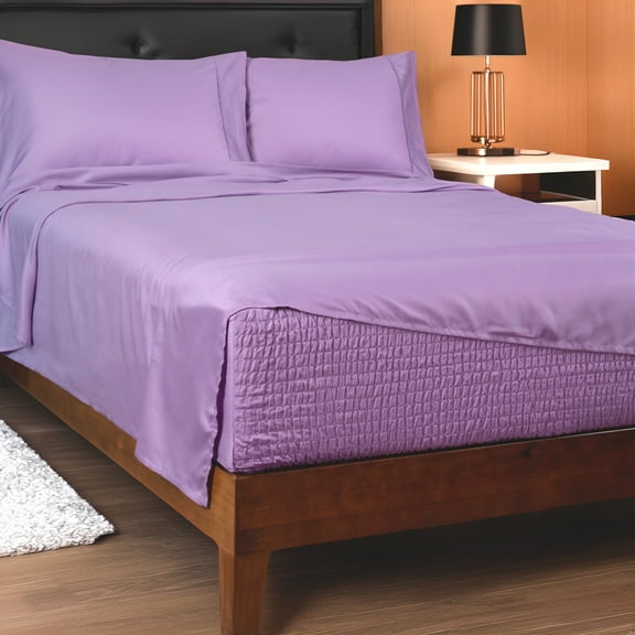 BedTite Soft Microfiber Anti-Wrinkle 4-Piece Full Sheet Set - Ivory