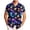 Dark Blue, variant on Enjoytime Men's Shirts Printed Turndown Collar Short Sleeve Button Down Shirts Summer Beach Vacation Casual Shirt