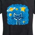 thumbnail image 3 of Pete The Cat - Imagination Space Dream - Women's Short Sleeve Graphic T-Shirt, 3 of 6