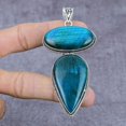 thumbnail image 2 of Blue Labradorite Handmade 925 Sterling Silver Jewelry Pendant 3.55", 2 of 4
