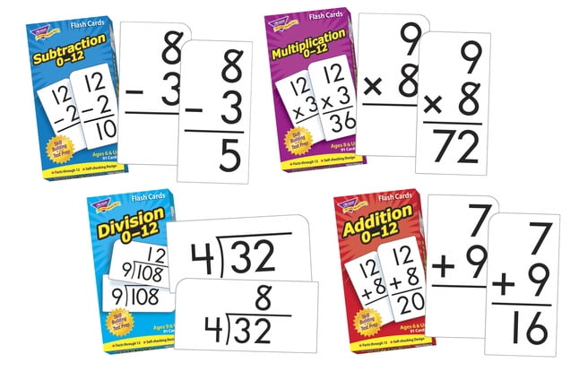 Math Addition And Subtraction Sealed Flash Cards LOT Homeschool Ages 6 