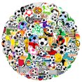 thumbnail image 2 of Calcomanías de vinilo impermeables de fútbol, 50 unidades, para fútbol F, 2 of 2