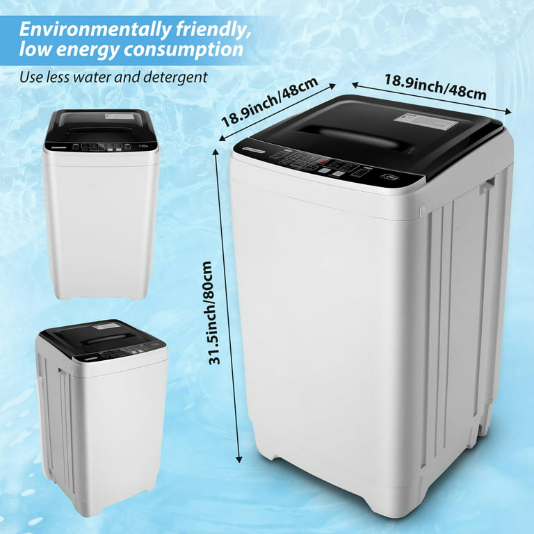Giantex Portable Washing Machine, Full Automatic Washer and