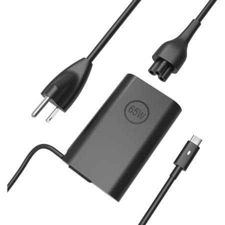 65W Laptop Charger for Dell Laptop:60W Dell Latitude 5540 5420 5530 5430 7420 7430 7440 5550 5450 5440 3540 5520,for Dell Inspiron 14 7420 7425 2in1 XPS 13 Chromebook USB C AC Adapter Power Cord,11FT