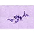 thumbnail image 1 of Ahgly Company Indoor Rectangle Patterned Bright Lilac Purple Area Rugs, 5' x 8', 1 of 1