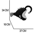 thumbnail image 3 of MUÑECO DE PELUCHE DE PEZ DIABLO, 3 of 3