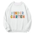 thumbnail image 4 of Mercatoo Kindergarten Sweatshirts for Kids Boys Girls First Day of School Sweatshirt Long Sleeve Back to 𝐒chool Ho𝐨dies, 4 of 6