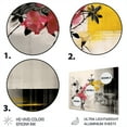 thumbnail image 3 of Designart "Sumi Blossom Asian Painting III" Asian Metal Art Print, 3 of 5