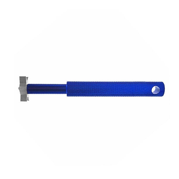 Eigraketly Afilador de ranuras para palos de Golf de 6 cabezales, herramienta de limpieza portátil para afilar cuñas de Golf, herramienta de limpieza de Golf azul Eigraketly OD000972-05B