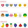 thumbnail image 1 of Cute Stationery For Kids, Eco-Friendly Animal Erasers With Puzzle Features Enhance Learning And Creativity, Ideal For Classroom Rewards And Party Favors, Mini Size, 120PCS, 1 of 8