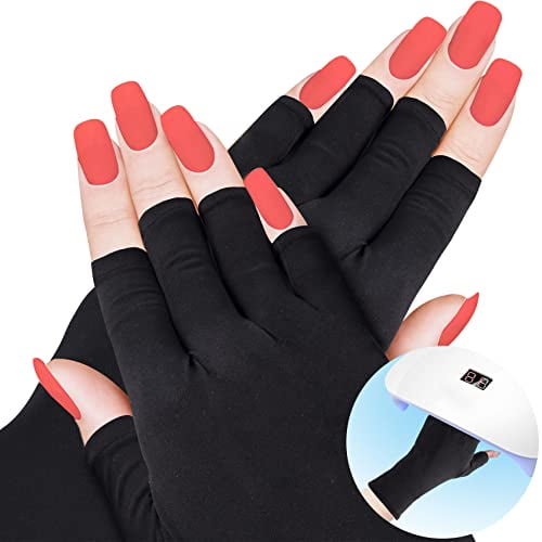 Uv Protection Gloves Nails