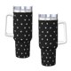 thumbnail image 3 of Regalos personalizados de Mickey Mouse para vasos de 40 oz con asa y pajita - Taza de café de viaje de acero inoxidable con tapa - Regalos ideales para mujeres, niñas y niños en cumpleaños y Navidad, 3 of 8