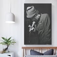 thumbnail image 5 of Tom Waits Sang Affectionately In 1970. Poster Canvas Wall Art Print For Room Aesthetic And Decor Poster For Bedroom Living Room Bathroom Kitchen Office Decor, 5 of 8