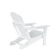 thumbnail image 5 of Westin Outdoor Patio Folding Adirondack Chair HDPE Plastic, White, 5 of 10