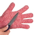thumbnail image 2 of San Jamar SG10-RD-S Petit Gant Résistant Coupe - Fibre Synthétique, Rouge, 2 of 5