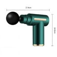 thumbnail image 5 of Fascia Gun Portable Mini Massage Fascia Gun Percussion Massager Muscle Relaxation Green, 5 of 5