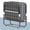 without Headboard, variant on BIZOEIRON Folding Bed with 5 inch Mattress, 74" x 38" Twin Size Rollaway Guest Bed for Adults, Heavy Duty Metal Frame