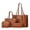 Brown, variant on Tote Bag for Women, Leather Work Tote Handbag, Teacher Nurse Shoulder Bags Carry On Bag for Travel School Ideal Wife Mother's Gift