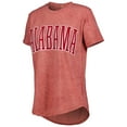 thumbnail image 2 of Women's Pressbox Crimson Alabama Crimson Tide Southlawn Sun-Washed T-Shirt, 2 of 3