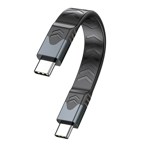 Reliability Short USB C Cable USB5 Cable 80Gbps 240W 16K@60Hz USB Wire for All USB C Devices,130mm/5.12inch Wire
