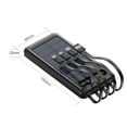 thumbnail image 2 of Banco de energía solar de 50000 mAh, cargador de batería externo portátil para todos los teléfonos móviles DE, 2 of 5
