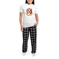 thumbnail image 5 of CafePress - Sou Badge Women's Light Pajamas - Women's Short Sleeve Print T-Shirt and Pants Light Cotton Pajama Set, 5 of 7