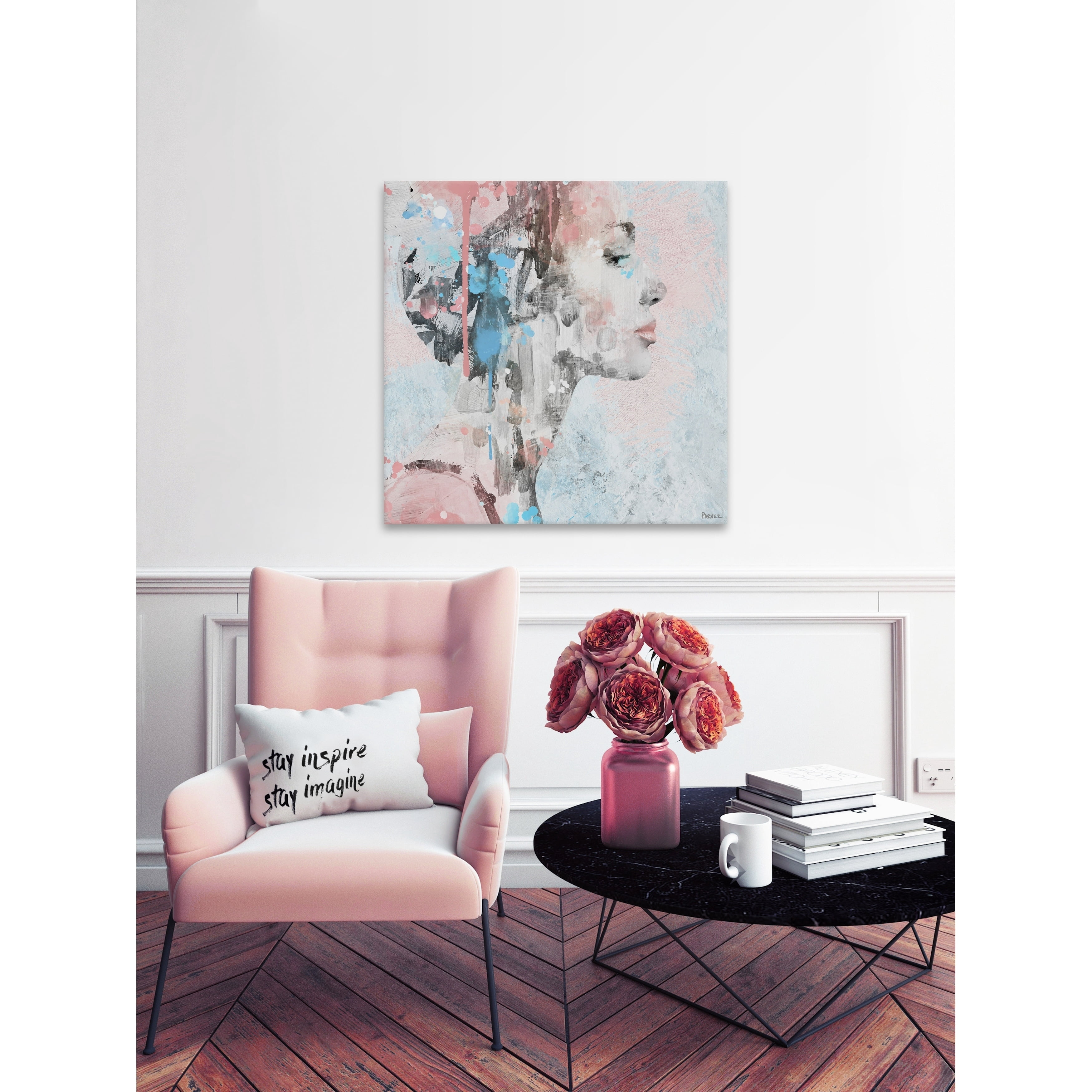 Parvez Taj Beauty in Simplicity Canvas Wall Art