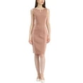 thumbnail image 2 of INSPIRE CHIC Robe Sans Manches Élégante pour Femmes TP Rose, 2 of 6