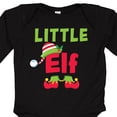 thumbnail image 4 of Inktastic Christmas Little Elf Boys or Girls Long Sleeve Baby Bodysuit, 4 of 5