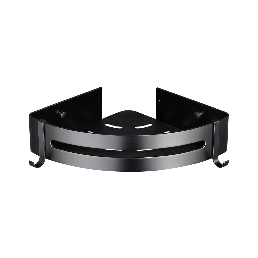 Corner Shelf Bathroom Shower Room Storage Wall Holder Aluminum Shelf