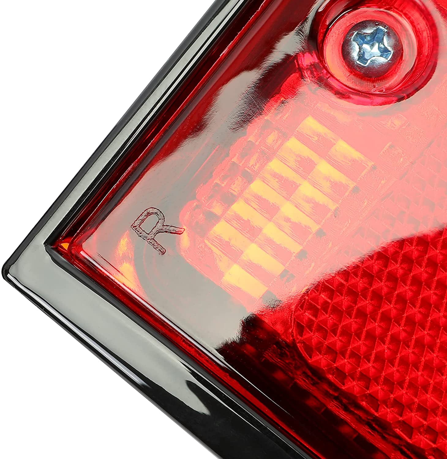 Kojem Pair Tail Light Lamps Driver Left & Passenger Right Compatible with 1995-2000 Toyota Tacoma Pickup Trunk 2wd/4wd