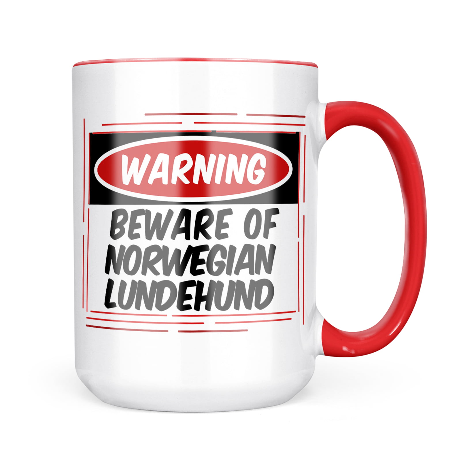 Norwegian Lundehund mug "I love" ceramic cup CA 