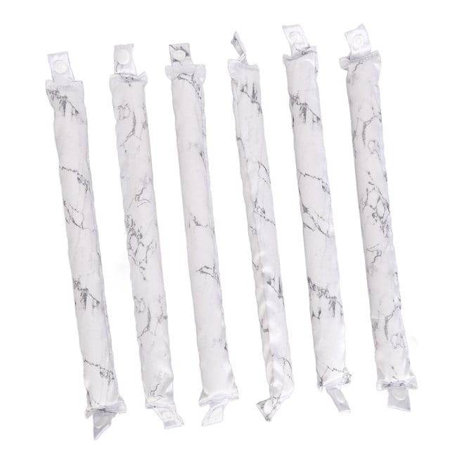 Varilla Para Rizar Sin Calor, 6 Varillas, Rulos Sin Calor, , Flexible, Para Dormir Durante La Noche