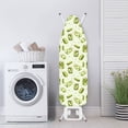 thumbnail image 3 of HELLHERO 15x54 Inch Ironing Board Cover Non-Slip Cucumber Pattern Soft Fabric for Table Top, 3 of 5