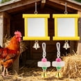 Photo inspiration: Gallery Detail: Bestsky Bird Mirrors With Metal Bells Cockatiel Parakeet Mirror For