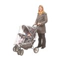 thumbnail image 1 of Comfy Baby! Universal Clear Waterproof Rain Cover/Wind Shield for Jumbo Stroller, 1 of 2