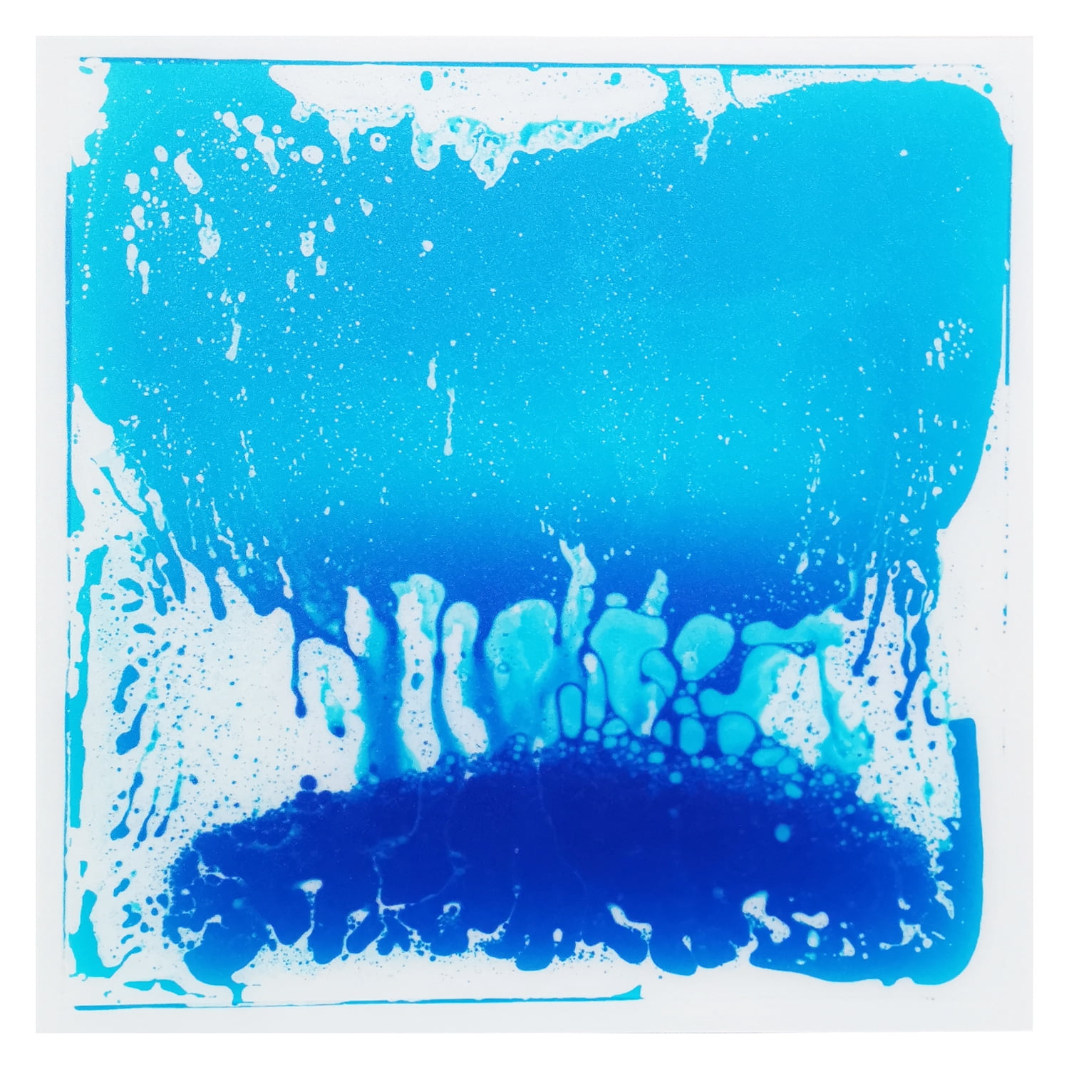 Art3d Exercise Mat Liquid Encased Floor Playmat Kids 20 in. x 20 in 6-color