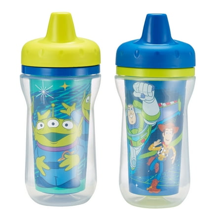 Disney Pixar Toy Story Insulated Hard Spout Sippy Cup, 9 (Best First Sippy Cup For Breastfed Baby)